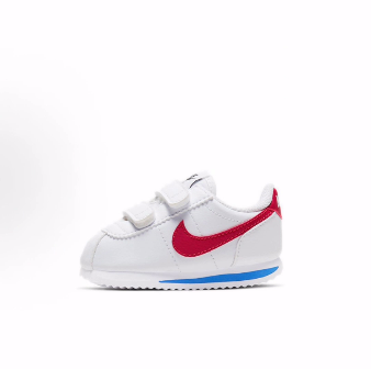 Nike sl 合成革 简约舒适 耐磨 低帮 学步鞋 白色 婴幼童