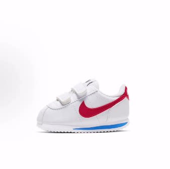Nike sl 合成革 简约舒适 耐磨 低帮 学步鞋 白色 婴幼童