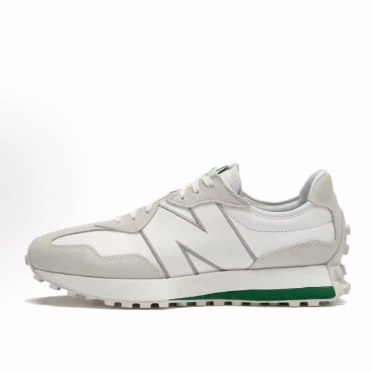 New Balance NB 327 时尚百搭 低帮通勤跑步鞋 男女同款 灰白