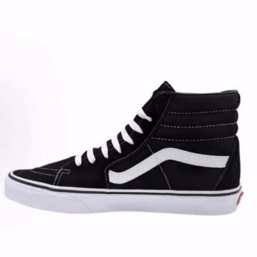 Vans SK8 舒适气质百搭 高帮 板鞋 男女同款 黑色,运动鞋new,板鞋,淘宝优惠券,粉丝福利购,淘宝优惠卷