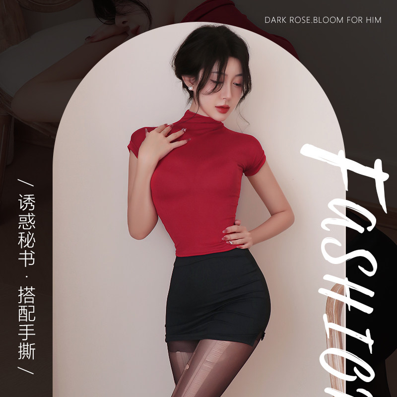 秘书制服包臀诱惑睡衣