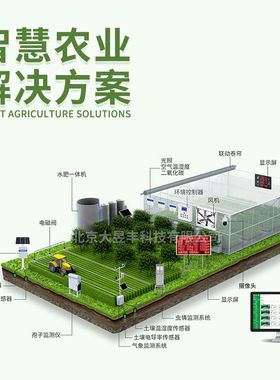 智慧农业温室大棚智能控制系统农业物联网整体系统设计解决方案