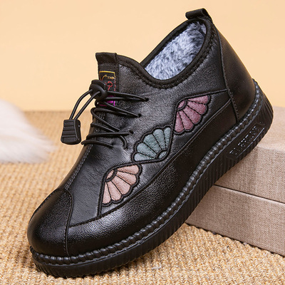 老北京布鞋女秋冬休闲棉鞋