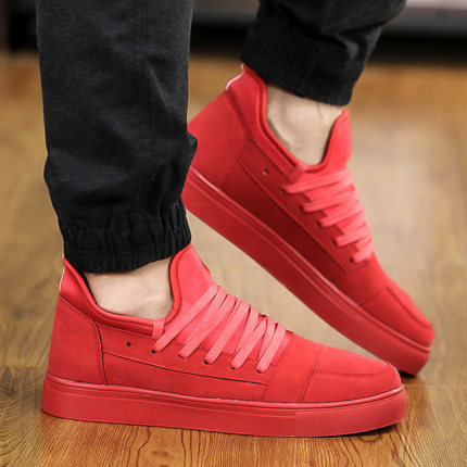 夏季男鞋子韩版潮流运动男士休闲鞋帆布懒人蹬男生透气板鞋潮鞋