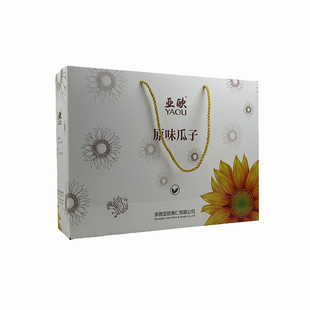 承德特产原味盒装亚欧瓜子葵花籽瓜子原味干炒瓜子218g*6罐礼盒