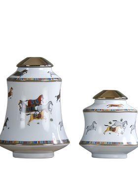 景德镇新中式风陶瓷花插装饰品