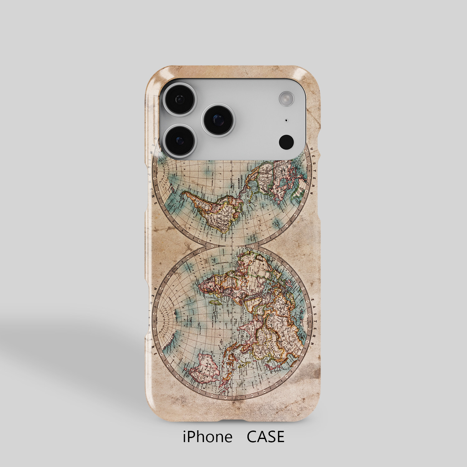 古典地图复古航海文艺适用于iPhone17Promax轻薄16适用于15苹果14手机壳13不掉色12环保硬壳散热11半包保护壳