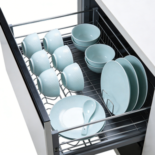 2026碗碟套装家用高颜值青瓷景德镇特别漂亮的碗餐具套装乔迁送礼