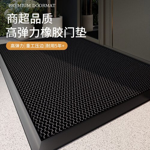 别墅入户门高弹力专用防滑地垫
