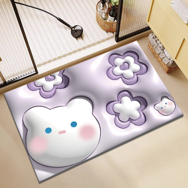 浴室吸水地垫卫生间防滑门垫软硅藻泥洗手间速干垫子厕所门口脚垫,居家布艺,家用脚垫,淘宝优惠券,粉丝福利购,淘宝优惠卷