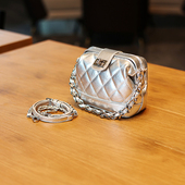 MUEKA 茉妮卡 链条包女2026年流行款 包包时尚 百搭菱格包小包包