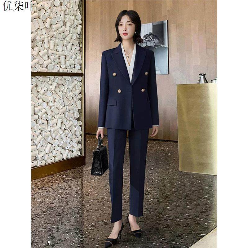 西装套装女2026春季新款时尚气质职业正装女士大学生面试西服外套