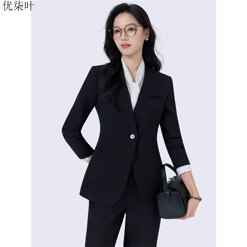 西装套装女2025秋冬新款商务气质时尚百搭职场通勤职业装西服外套