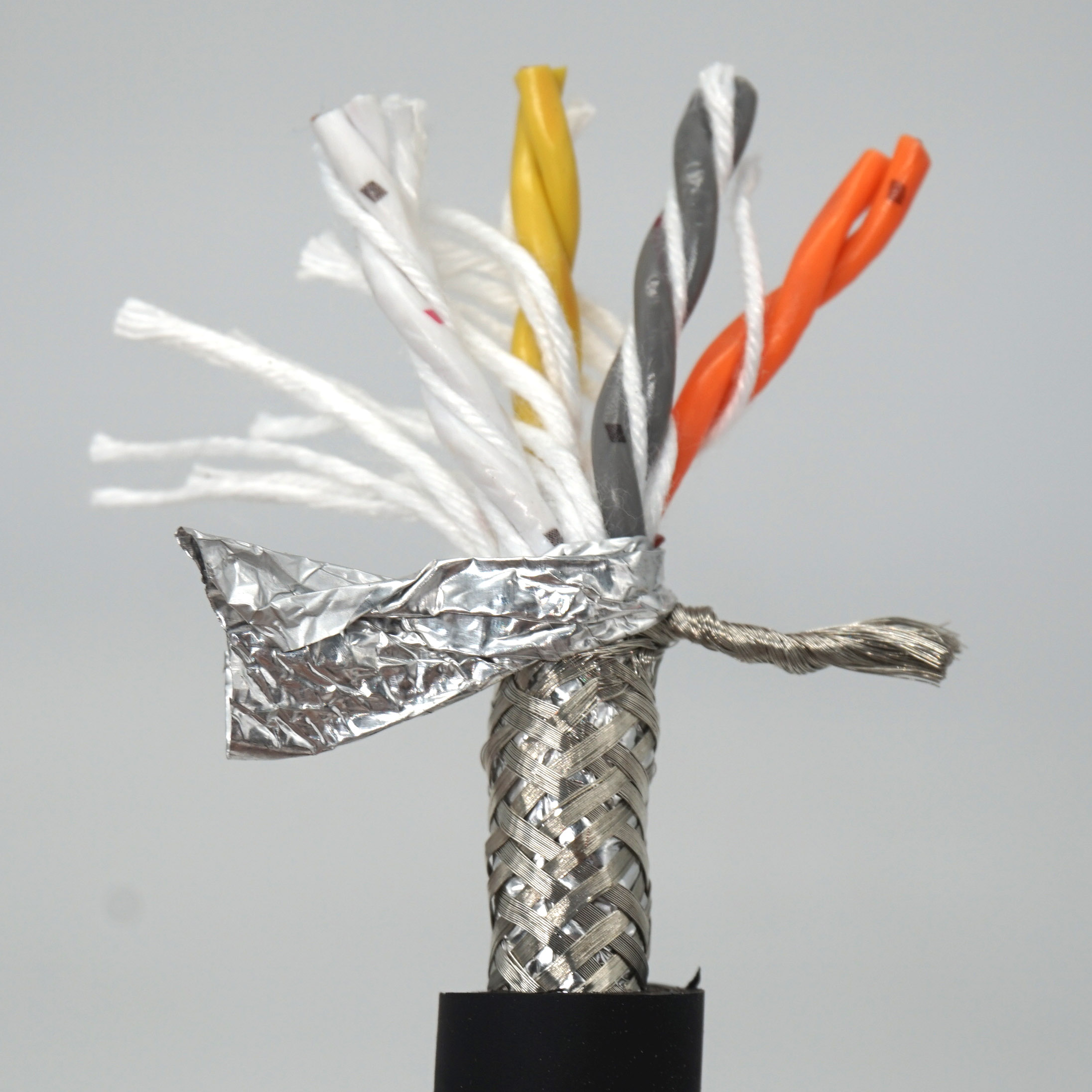 双绞耐折高柔性拖链芯平方屏蔽线