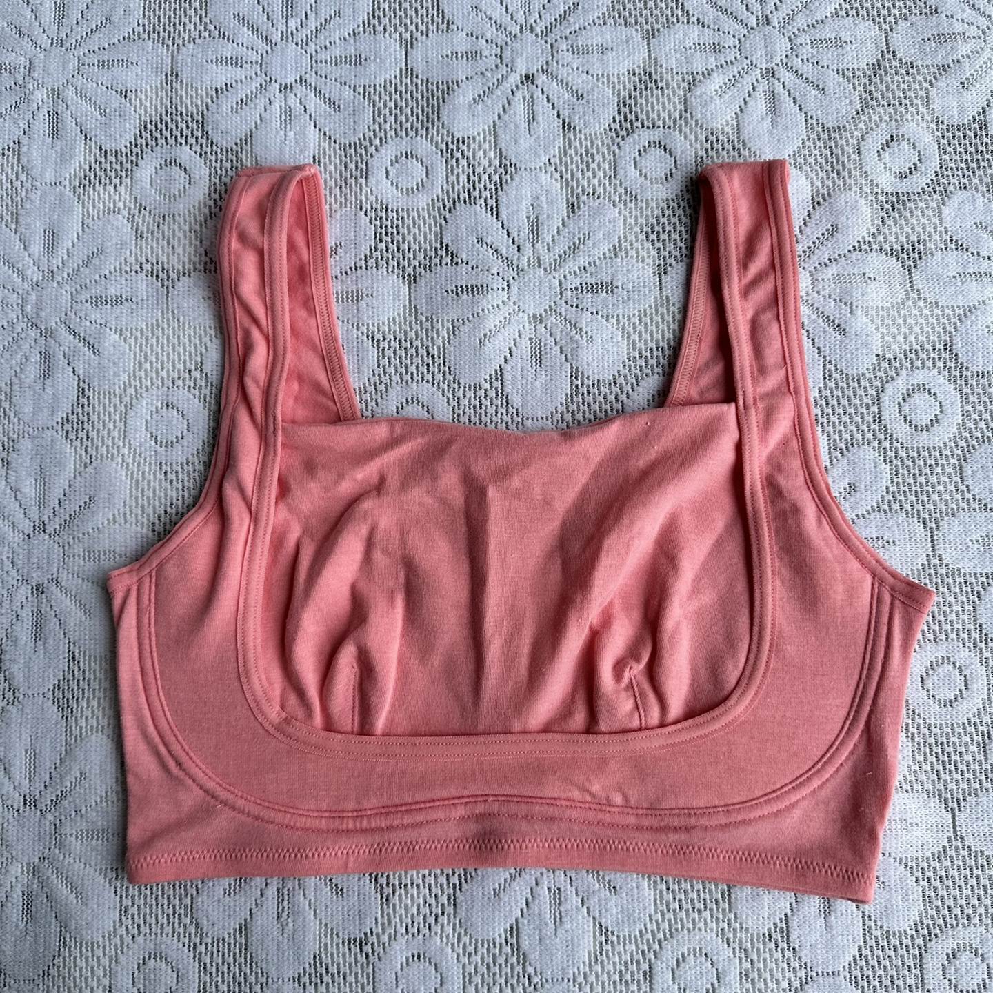 简约日单薄杯无钢圈固定双肩带短背心式文胸四季无扣女士内衣5862