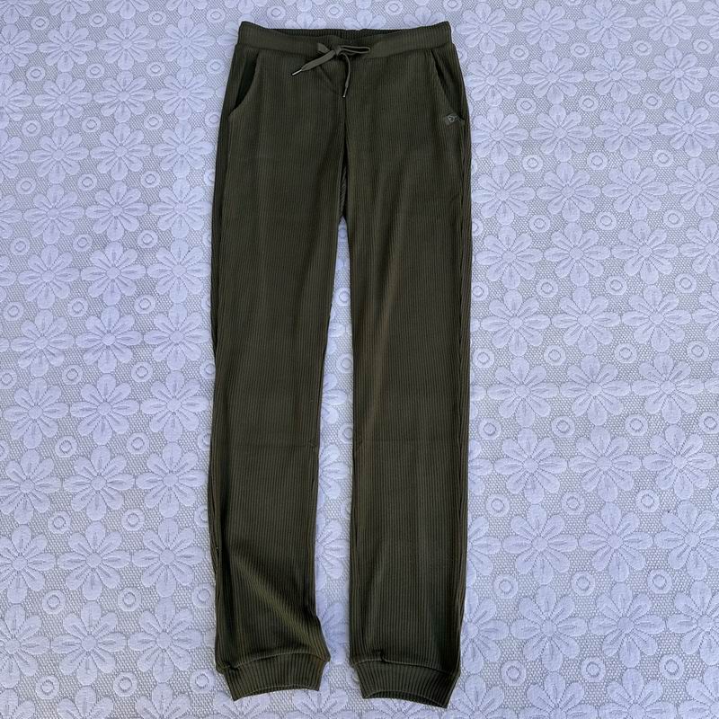 松紧腰有抽绳口袋运动家居裤长裤