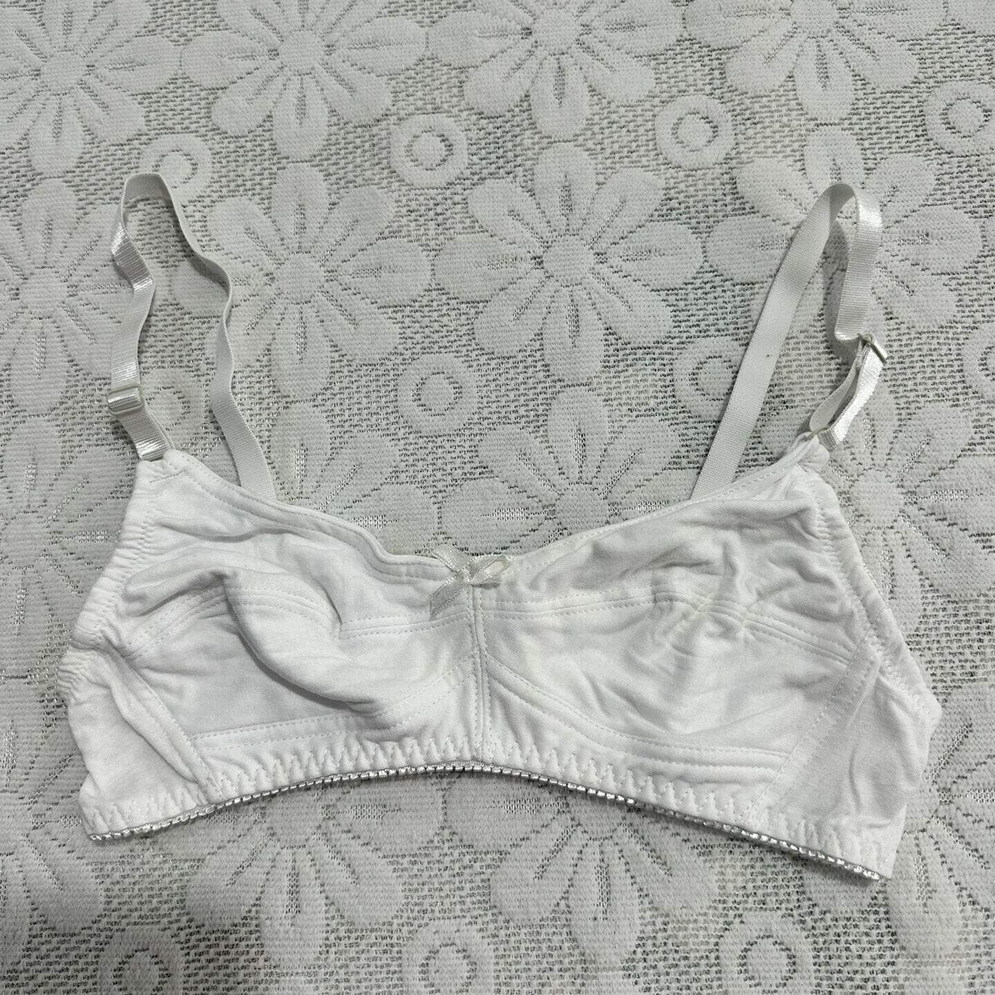 简约日单可调节双肩带舒适薄杯无钢圈后排搭扣女士夏内衣文胸3787