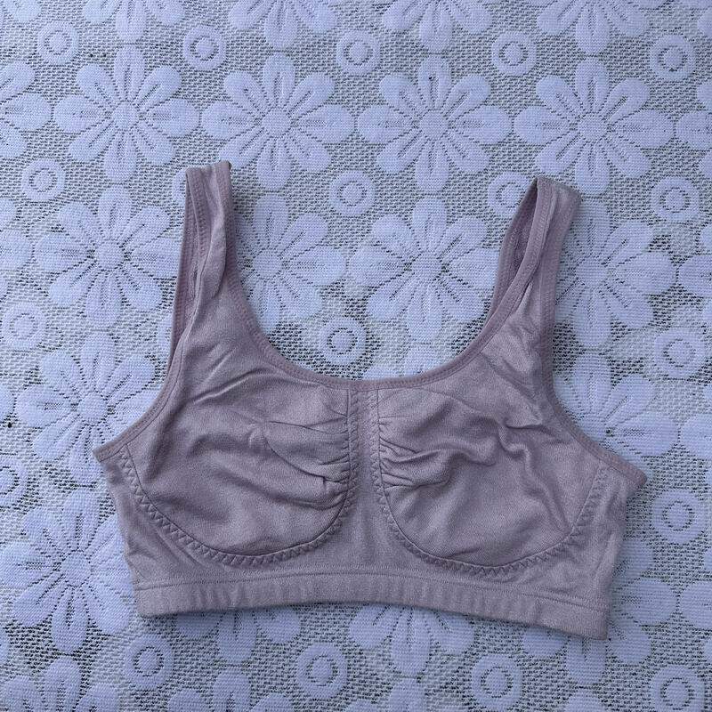 短背心式里子毛巾文胸女士内衣春