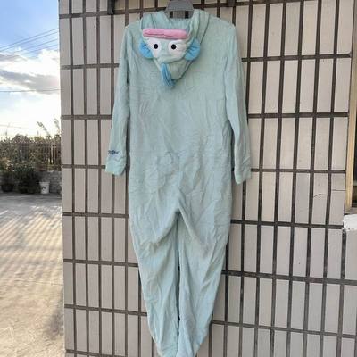 卡通女款珊瑚绒家居服连体衣秋冬