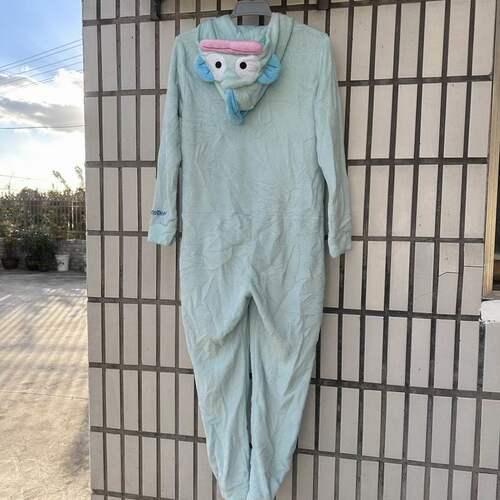 卡通女款珊瑚绒家居服连体衣秋冬