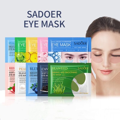 80pairs Nourishing eye mask moisturizing fade dark circles
