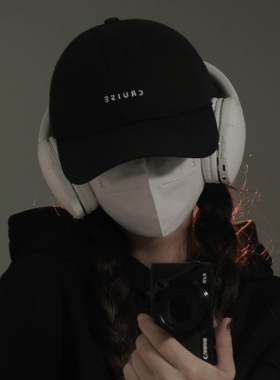 夏季大头棒球帽子时尚显脸小遮阳防晒帽女百搭运动韩版黑色鸭舌帽