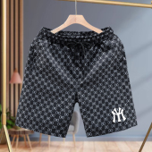 冰丝速干短裤 沙滩裤 男夏季 五分中裤 休闲运动潮流印花男士 2026新款