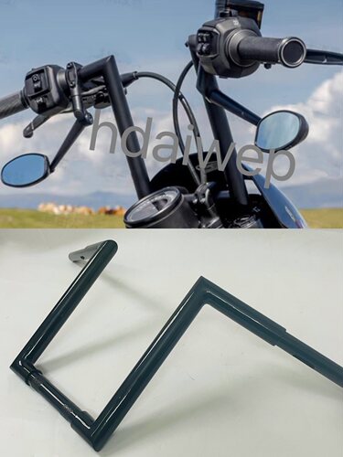 适用于适用哈雷夜行者975 改装加高直角车把s 1250方向手把