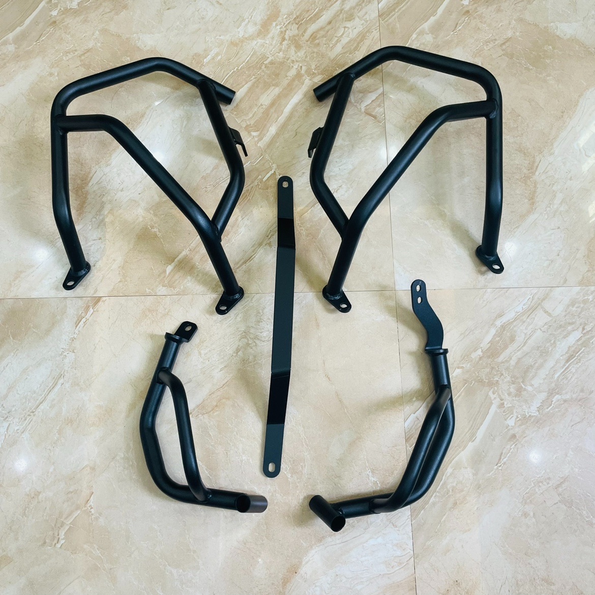 适用隆鑫无极DS 525X大师兄DSX改装上下护杠保险杠发动机防摔杠