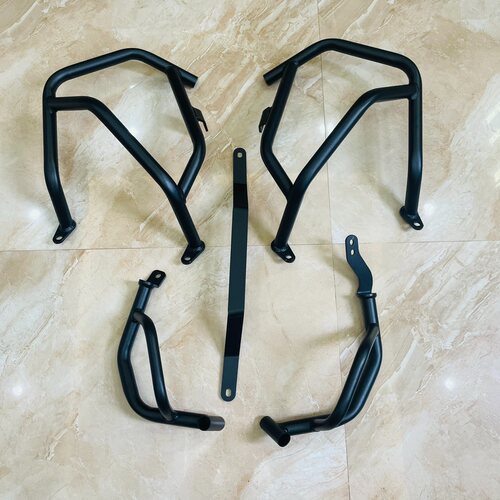 适用隆鑫无极DS 525X大师兄DSX改装上下护杠保险杠发动机防摔杠