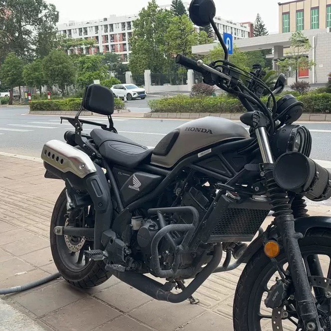 适用于适用于本田cl300 cl500改装带货架后靠背后行李架配件