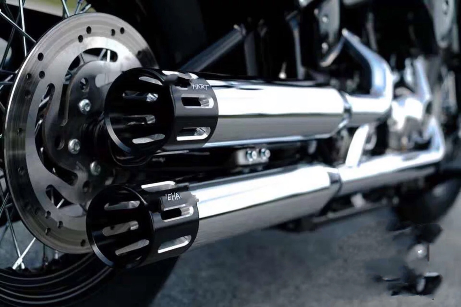 改裝尾段排氣管后段哈雷