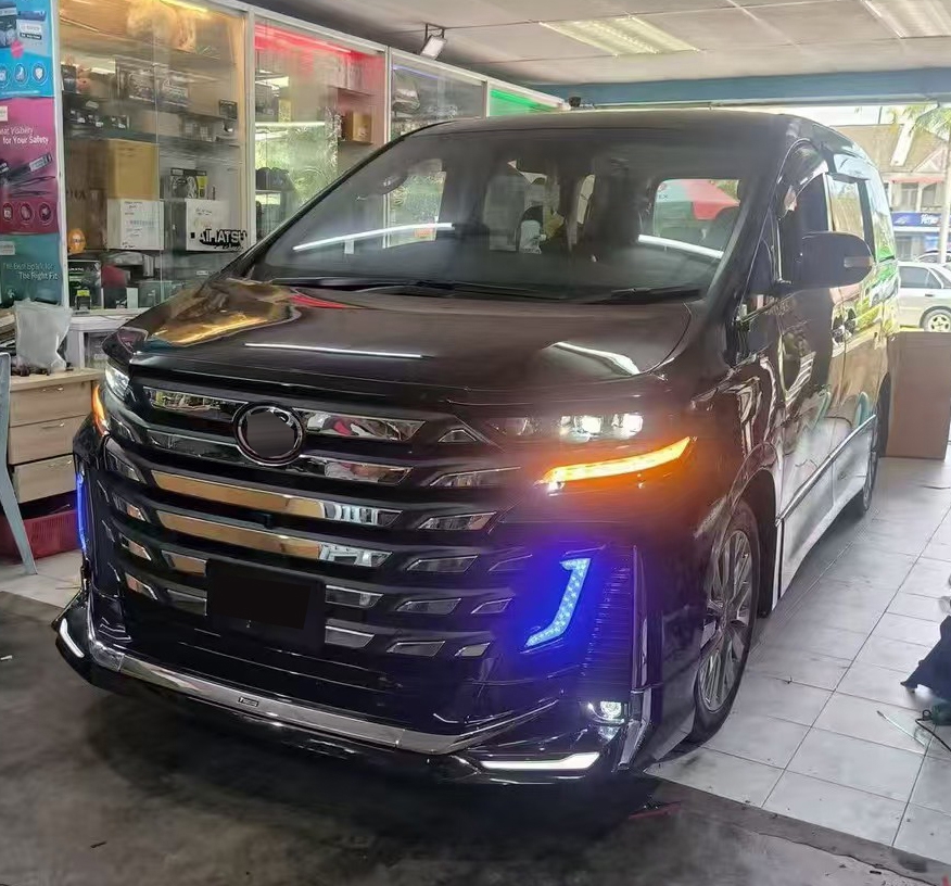 适用于08-14款丰田20系威尔法VELLFIRE埃尔法Alphard改装新款40系