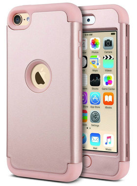 适用苹果iPod touch7硅胶软胶硬壳二合一双面全包防摔itouch56套