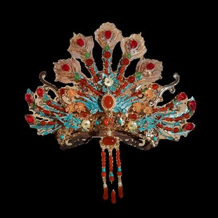 三生令【长宁】百搭明制唐风汉y服婚礼原创发冠古风婚嫁新娘头饰