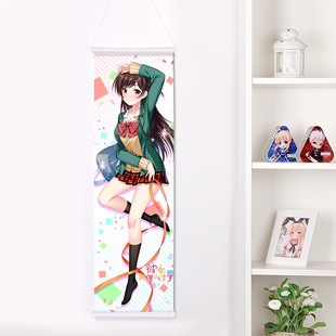 租借女友水原千鹤一之濑千鹤动漫宅男周边卧室装饰等身日式挂画