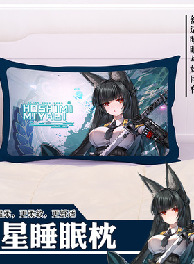 JQL 星见雅 动漫周边二次元学生宿舍单人宅男睡觉枕头枕套
