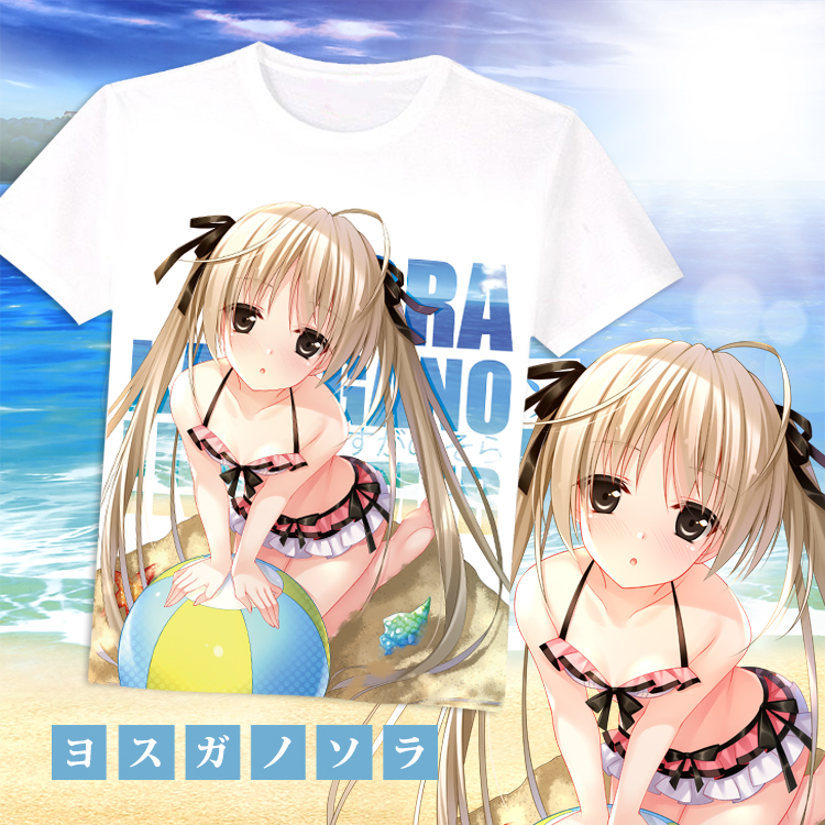 尚萌缘之空春日野穹穹妹周边夏日主题动漫宅男夏季痛T短袖T恤男女