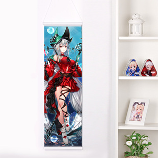 尚萌明日方舟浊心斯卡蒂动漫游戏周边二次元日式等身挂画墙面装饰