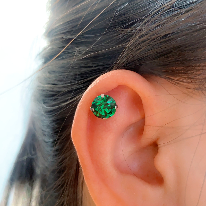 大颗耳骨钉耳蜗钉耳钉钛钢防过敏