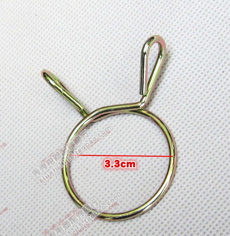 洗衣机排水管卡箍 管卡 排水管夹子 排水管配件卡夹子 洗衣机配件