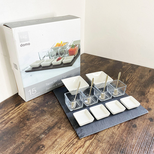硬货 小味碟陶瓷创意酱料调料碗 慎入 餐前小吃碗碟餐具15件套装