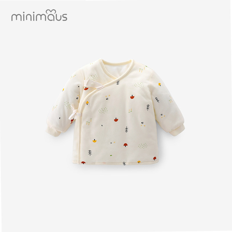 婴儿棉衣保暖新生儿衣服秋冬装宝宝秋冬内衣夹棉纯棉加厚单件上衣,童装/婴儿装/亲子装,保暖上装,淘宝优惠券,粉丝福利购,淘宝优惠卷