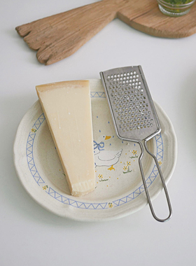 米间食堂 不锈钢刨丝器韩国ins土豆萝卜细丝切丝器芝士奶酪磨碎器