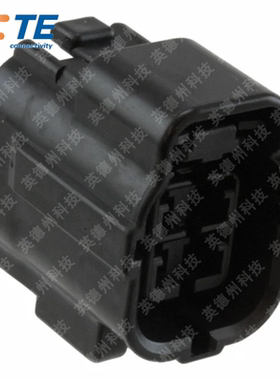 TE 174257-2 4POS 4.80MM泰科连接器胶壳外壳插头AMP接插件集成IC