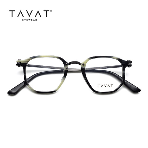 TAVAT全框不锈钢意大利手工眼镜