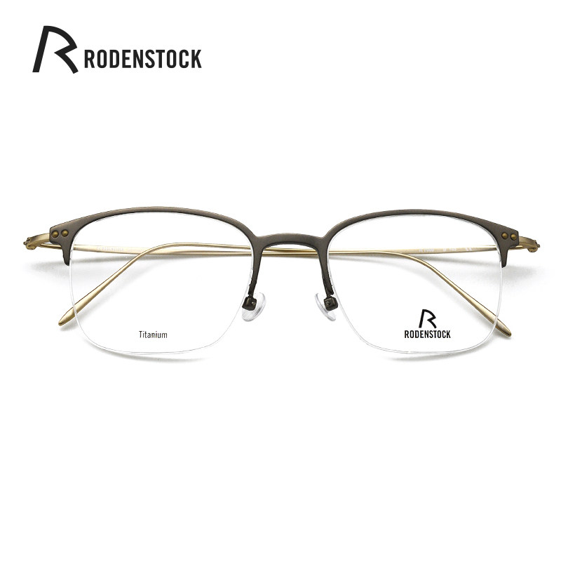 德国半框时尚近视眼镜架