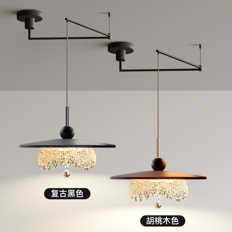 中古创意餐厅吊灯冰山水滴