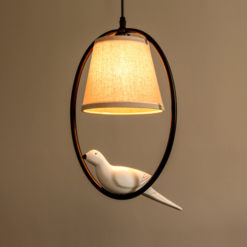 小鸟吊灯美式乡村田园吊灯