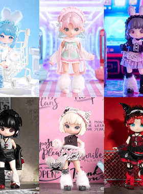 正版莉洛洛二进制甜心2.5系列盲盒bjd人偶娃娃潮玩摆件手办礼物